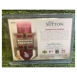 2004 Upper Deck Sp Legendary Cuts Jersey Relic Don Sutton