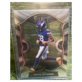 2020 Select Concourse Justin Jefferson Rookie Card