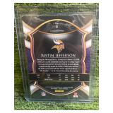 2020 Select Concourse Justin Jefferson Rookie Card