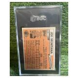 1981 Topps Joe Montana Rookie Card Graded SGC 4