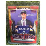 2024 Rookies + Stars Draft Class Red Parallel J.J. McCarthy RC