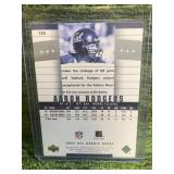 2005 Upper Deck  Debut Aaron Rodgers Rookie Card