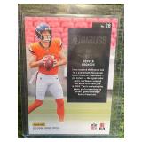 2024 Donruss Throwback  Bo Nix Rookie