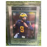 2024 Donruss Elite, The Elite Series J.J. McCarthy RC