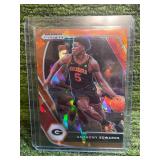 2020-21 Prizm Draft Orange Cracked Ice Anthony Edwards Rookie