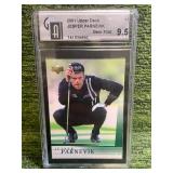 2001 Upper Deck Jesper Parnevik Graded 9.5