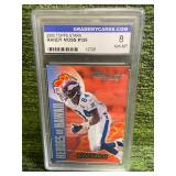 2000 Topps Stars Randy Moss Graded 8