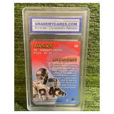 2000 Topps Stars Randy Moss Graded 8