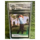 2001 Upper Deck Thomas Bjorn Graded GAI 9.5