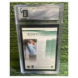2001 Upper Deck Thomas Bjorn Graded GAI 9.5
