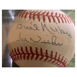Phil and Joe Niekro Autograph Baseball nice ball