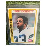 1978 Topps Tony Dorsett Rookie VG