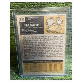 1971 Topps Joe Namath