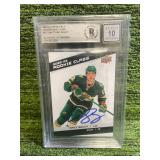 2022-23 Upper Deck Rookie Class Matt Boldy Auto Beckett Graded 10