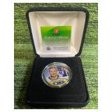 Brett Favre Commemorative Coin with certificate