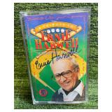 Ernie Harwell Autograph- The voice of The Detroit Tigers signed Cassette Tape