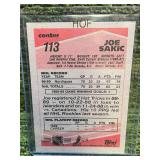 1989 Topps Rookie Joe Sakic