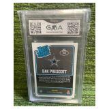 2016 Donruss Optic Dak Prescott Rookie Graded 10