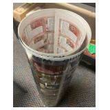 Marilyn Monroe Uncut Sheet of Chrome Cards Super Cool Peace