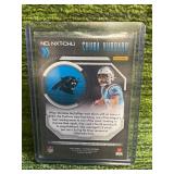 2021 Panini Playbook Next Up Patch Chuba Hubbard