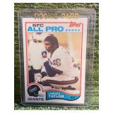 1982 Topps All-Pro Lawrence Taylor Rookie Card