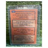 1978 Topps Rookie Shortstop Paul Molitor Rookie Card