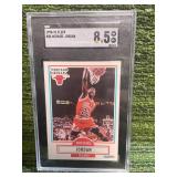 1990-91 Fleer Michael Jordan SGC Graded 8.5