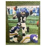 Vikings Fred Cox Autographed 8 x 10 Photo