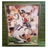 Vikings Gary Anderson Autographed 8 x 10 Framed Photo