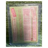 1985 Topps Roger Clemens Rookie Card