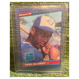 1986 Donruss Rated Rookie Fred McGriff