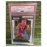 2019 Panini Prizm Draft Picks White Sparkle Tyreek Hill PSA GEM MT 10
