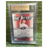 2020 Leaf Valiant Jared Jones Autograph Beckett Graded 9.5