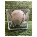 Andy Etchebarren Autographed Baseball