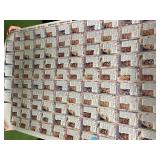 Marilyn Monroe Uncut Sheet of Chrome Cards Super Cool Peace