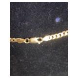 14 K Gold Over Silver Necklace