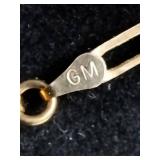 Gold Over Silver Necklace