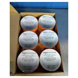 6  Rolls of Orange, Self-Adhering Tape.