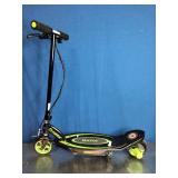 Razor Power Core E90 electric scooter in black and green.