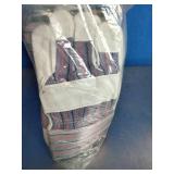 12 Pack of Cowhide leather palm work gloves with a safety cuff.