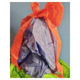 National Tree Company 6 ft. Inflatable Santa Riding Polar Bear.