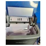 Hamilton Beach Countertop Ice Maker with Easy-Carry Handle.