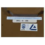 Vintage Large Miller Beer Top/Boxing Bell Talking Sign