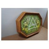 Vintage Blatz Beer Wheat Sign