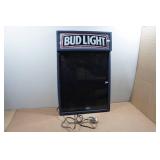 Budweiser Beer Lighted Dry Erase Bar Sign