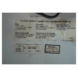 Budweiser Beer Lighted Dry Erase Bar Sign