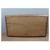 Vintage Pabst Blue Ribbon Beer Wildlife Bar Mirror