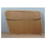 Vintage Miller Beer Advertising Bar Mirror