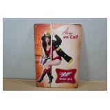 Novelty Metal Sign - Miller High Life