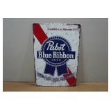 Novelty Metal Sign - Pabst Blue Ribbon